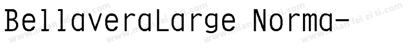 BellaveraLarge Norma字体转换